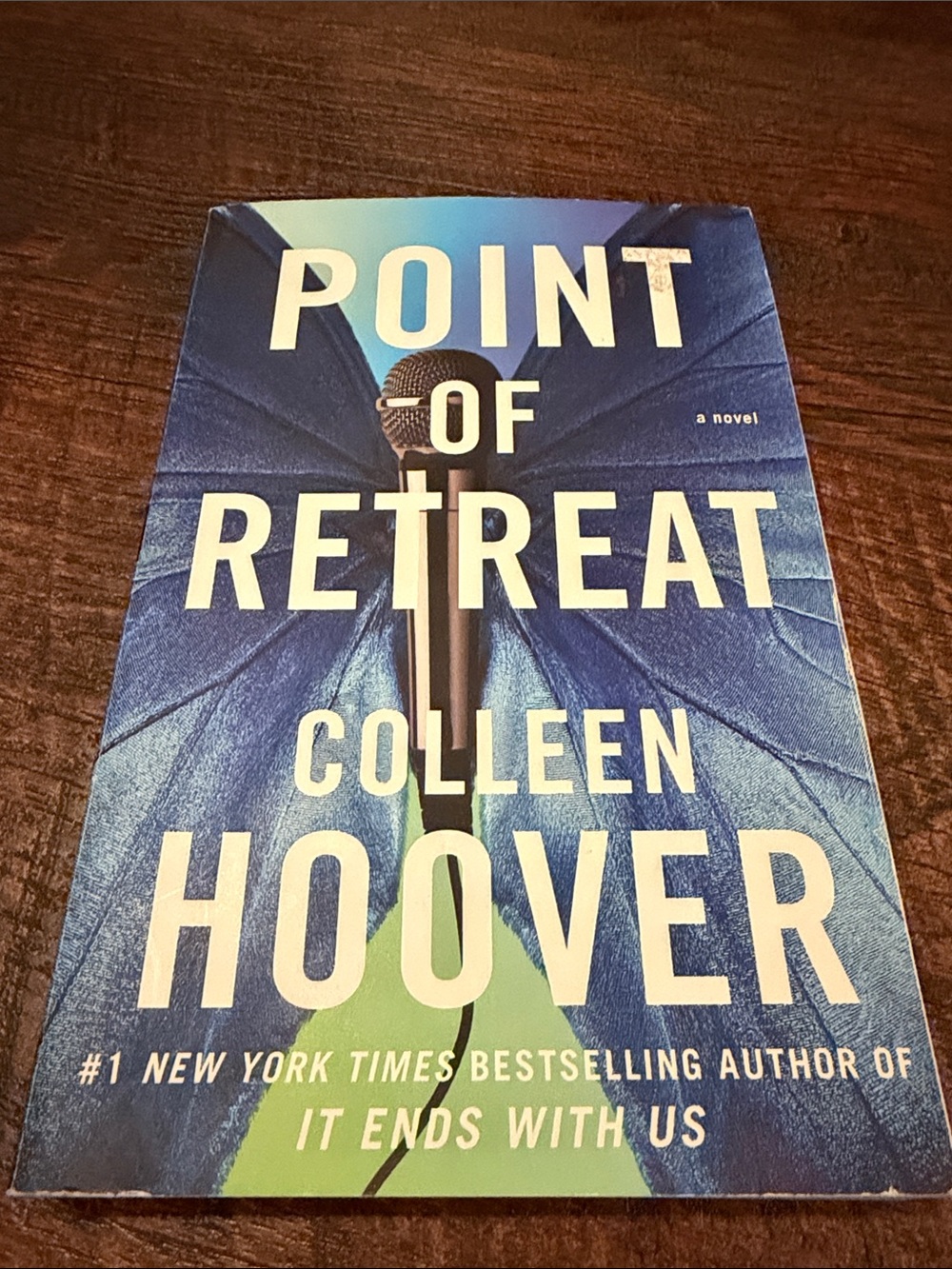 Point of Retreat by — Blue Cover Paperback